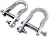 ENIXWILL Front Recovery Chrome Tow Hooks Fit for 2007-2019 Chevy Silverado GMC Sierra 1500 Replace 84072462