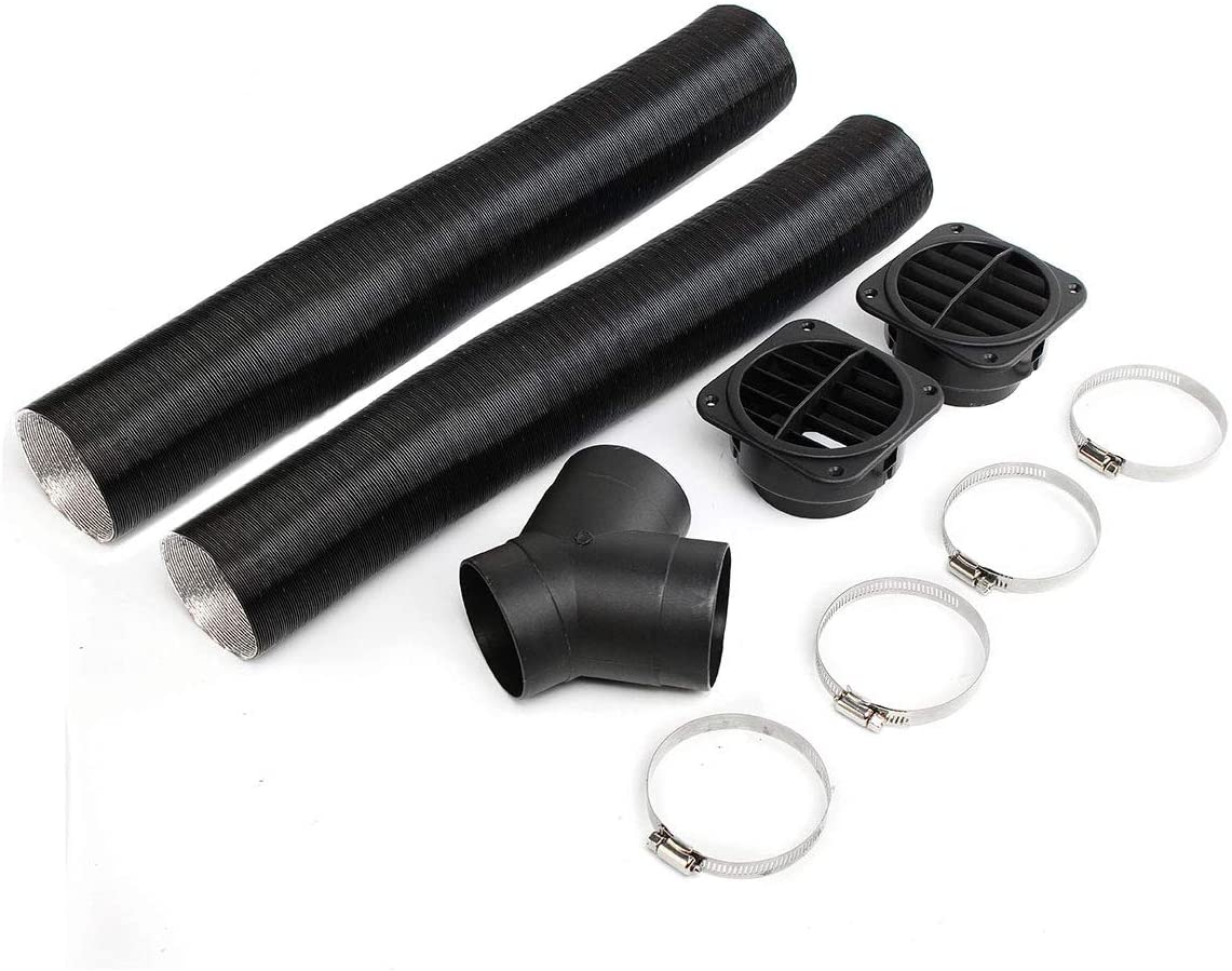 75mm Air Heater Ducting Pipe Hose Line Heater Vent Outlet Y Piece Connector for Diesel Heater for Webasto Dometic