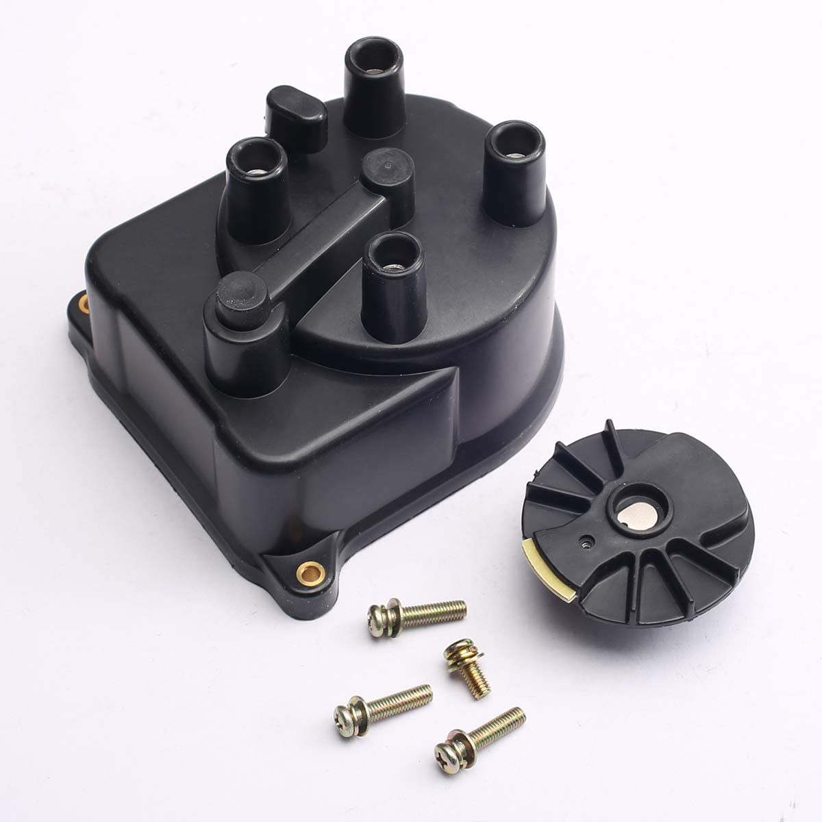 CENTAURUS 30102-P54-006 Automotive Distributor Cap and Distributor Rotor Ignition Kit Replacement for Acura EL Integra Honda Civic CR-V 30102P54006