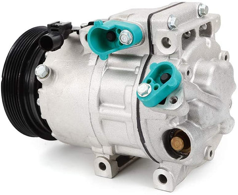 MONIPA Air Conditioner A/C Compressor CO 10916C Fit for 2007-2011 Hyundai Azera 3.3L 3.8L, 2006-2008 Hyundai Sonata 2.4L 3.3L, 2007-2008 KIA Optima 2.4L 2.7L