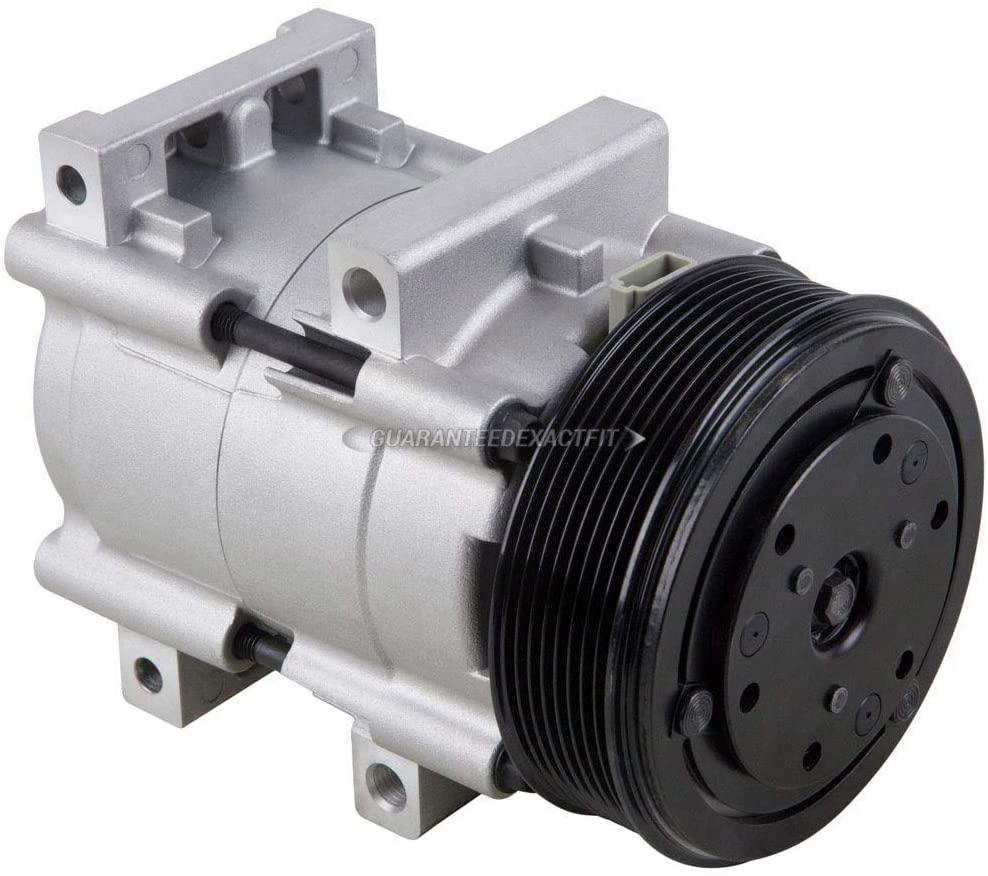 AC Compressor & A/C Clutch For Ford F250 F350 Super Duty 7.3L PowerStroke Diesel 1999 2000 2001 2002 2003 - BuyAutoParts 60-01126NA NEW