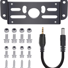 LeeKooLuu F04 Bracket Adapter and Pig Tail Wire Plug Compatible Furrion Pre-Wired RVs