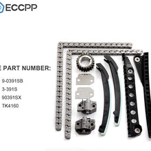 ECCPP Timing Chain Kit fits Ford E150 E250 E350 1997 1998 1999 2000 2001 F250 F350 99-01 V8 5.4L
