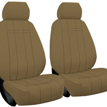 Front Seats: ShearComfort Custom Waterproof Cordura Seat Covers for Toyota Corolla (2020-2020) in Burgundy for Buckets w/Adjustable Headrests (LE Model)