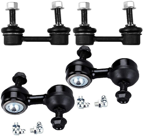 ECCPP Front Sway Bar End Link Rear Sway Bar End Link 2003 2004 2005 2006 2007 2008 For Subaru Forester 2004 2005 2006 2007 For Subaru Impreza 4pcs K750049 K750041