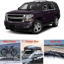 TUNTROL Roof Rack Cross Bars Fit for 2015 2016 2017 2018 2019 2020 Chevrolet Suburban & Tahoe, GMC Yukon & Yukon XL, Cadillac Escalade & Escalade ESV