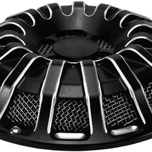 HDBUBALUS Motorcycle CNC Horn Speaker Fit for Harley Big Twin 1991-2017 Touring 1999-2016