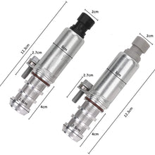 12655420 12655421 Engine Intake and Exhaust Camshaft Position Actuator Solenoid VVT Valve Compatible with GM Chevy Malibu Cobalt HHR GMC Terrain Buick LaCrosse Regal Pontiac G5 G6 Saturn 2.0 2.2 2.4L