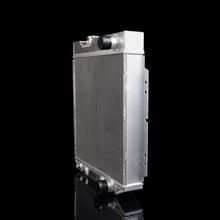 62mm Aluminum Racing Radiator Stop Leak Replacement For FORD MUSTANG/SHELBY V8 I6 MT&AT 1964-1966 Silver