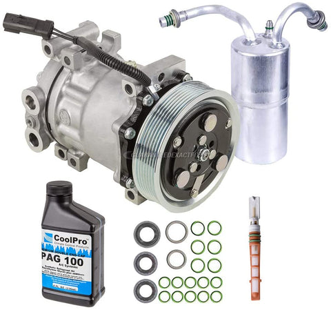 For Dodge Ram 1500 Ram 2500 3500 OEM AC Compressor w/A/C Repair Kit - BuyAutoParts 60-83194RN NEW