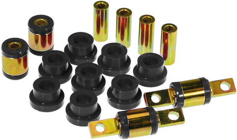 Prothane 8-305-BL Black Rear Upper and Lower Control Arm Bushing Kit