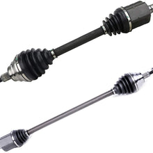 Bodeman - Pair 2 Front CV Axle Drive Shaft LH RH Driver and Passenger Side for Automatic Transmission - 10-14 VW Golf 2.5L/ 05-14 Jetta 2.5L/ 06-10 Passat 2.0L Turbo