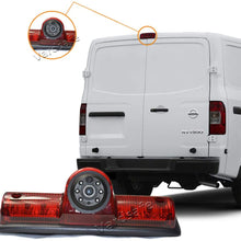 Vardsafe VS503R Third Brake Light Backup Camera & Replacement Rear View Mirror Monitor for Nissan NV 1500 2500 3500