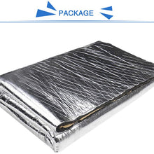 uxcell 394mil 10.76sqft Car Fender Engine Heat Sound Deadener Dampening Insulation Mat 40 Inch x 40 Inch