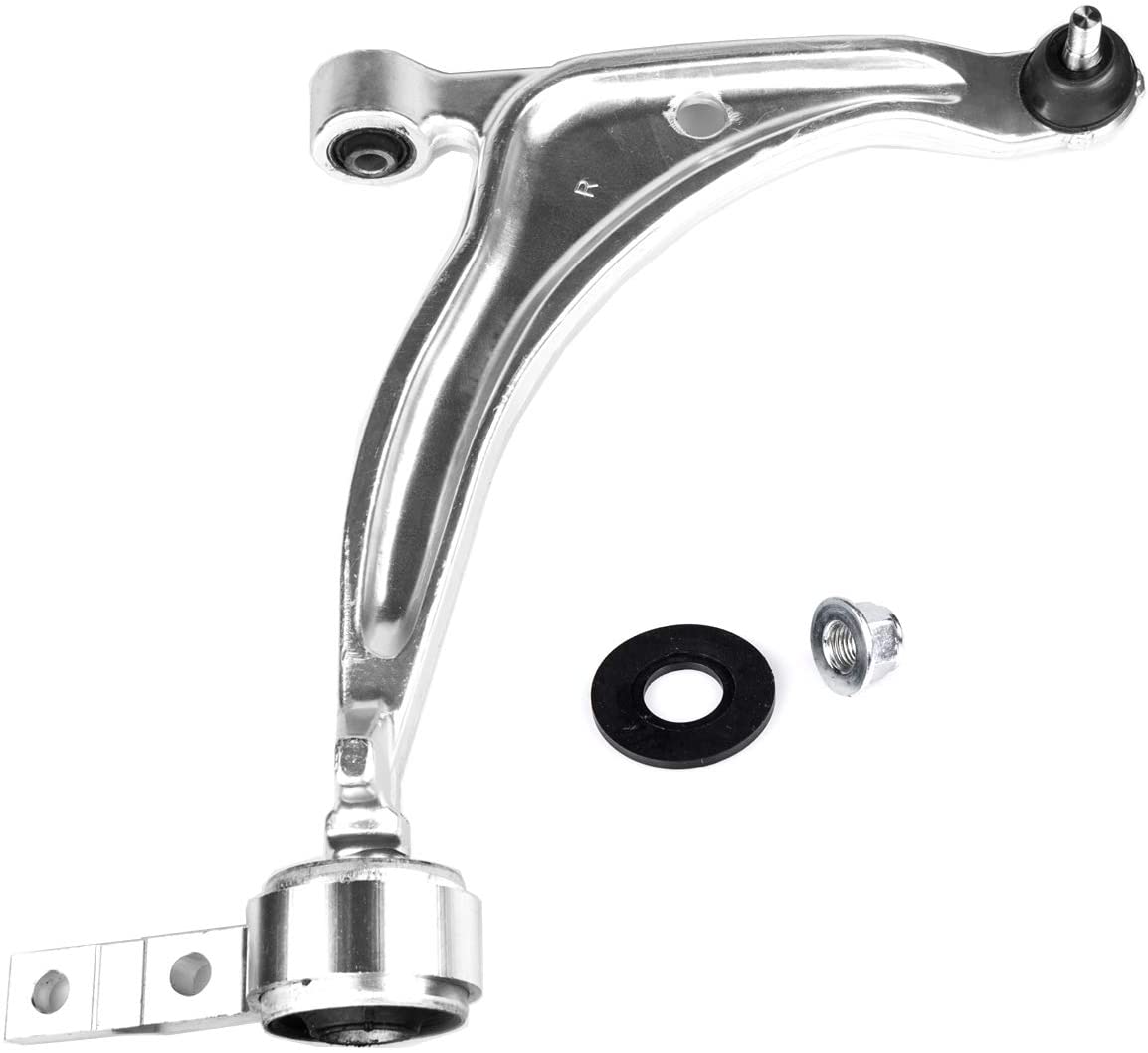 TUCAREST K620166 Front Right Lower Control Arm and Ball Joint Assembly With Bushing Compatible With 2002-2006 Nissan Altima 04-08 Maxima Passenger Side Suspension Kit