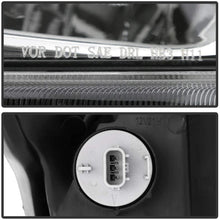 VIPMOTOZ Chrome Bezel OE-Style Projector Headlight Housing Headlamp Replacement For 2016-2019 Honda Civic Halogen Models - Built-In Rainbow RGB LED Low Beam, Driver & Passenger Side