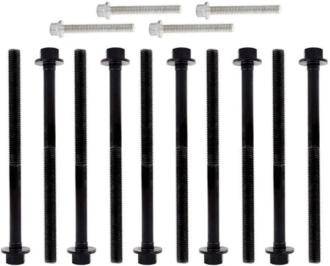 SCITOO Replacement for Head Bolts Sets fit for Chevrolet for Oldsmobile for Pontiac 2.0L 2.2L 2.4L DOHC 16V 2000-2016 Automotive Engine Head Gaskets Kit with Bolt