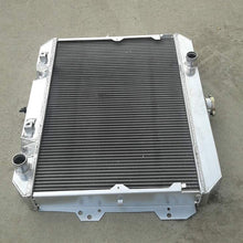 3 ROW Aluminum radiator & FAN FOR Nissan Datsun 280ZX 2.8L 1981-1983 81 82 83