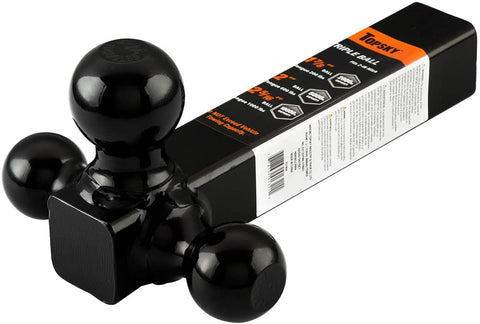 TOPSKY Trailer Hitch Mount Tri Ball Hitch, 1-7/8