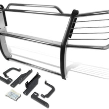Replacement for Chevy Silverado 2500 HD / 3500 Front Bumper Protector Brush Grille Guard (Chrome)