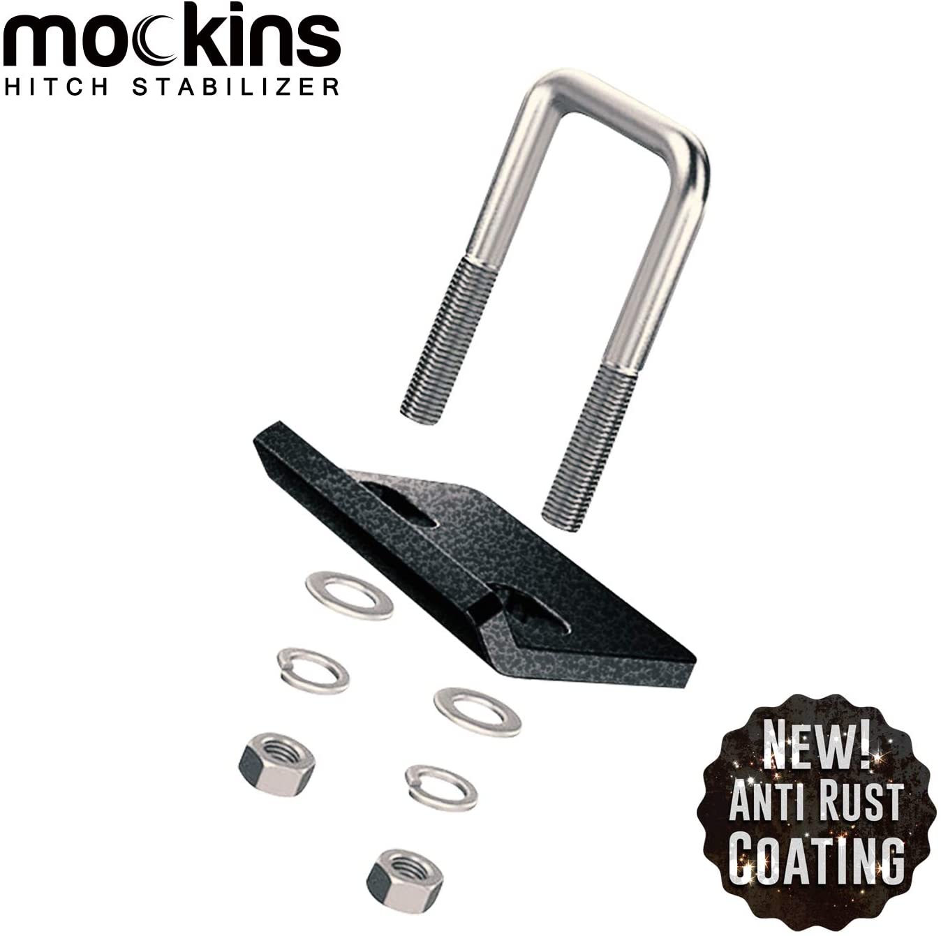 Mockins Hitch Mount Cargo Carrier Anti Rattle Hitch Tightener | The Hitch Stabilizer for 2