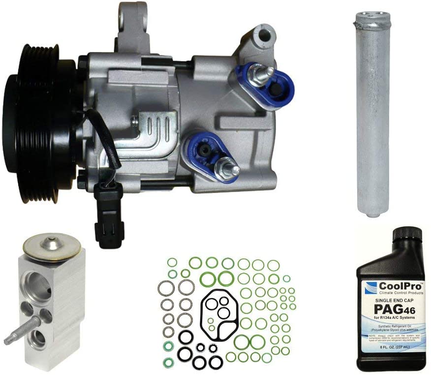 2007-2008 Dodge Nitro / 2008 Jeep Liberty (3.7L only) New A/C AC Compressor Kit