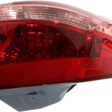 Tail Light Compatible with Toyota Corolla 2017-2018 Right Side and Left Side Outer Assembly CE/L/LE/LE Eco Models CAPA