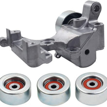 1T132P111P30 1660331040 1660431020 Drive Belt Tensioner & 3 Pulley Replacement for Toyota 4 Runner FJ Cruiser Tacoma Tundra V6