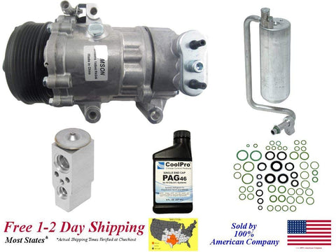 Parts Realm CO-20754AK Complete A/C Compressor Replacement Kit