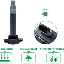 HICKS UF-502 Ignition Coil Pack Set of 6 for 2006-2010 Dodge Charger Nitro Magnum & Chrysler 300 Sebring Pacifica Town & Country 2.7L 3.5L 4.0L V6, Replace 4606869AA 4606869AB