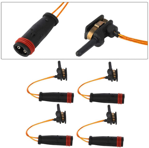 ECCPP Front Rear 2115401717 2205400717 2205400617 Brake Pad Wear Sensor 4pcs for Mercedes-Benz C230 C240 C250 C55 AMG CLS550 E250 E550 GL350 GLK350 ML250 ML350 ML400 ML550 ML63 AMG S350 S400