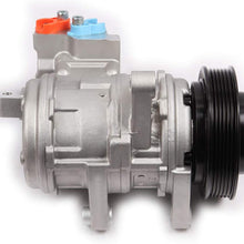 LUJUNTEC 1999-2004 Jeep Grand Cherokee AC Compressor and A/C Clutch Strool Cool