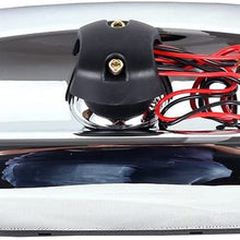 ECCPP Towing Mirrors Fit for 2004-2016 Freightliner Columbia Freightliner M2 Manual Adjusted Heated Chrome Housing Left Driver Right Passenger Side Tuck Car Mirrors