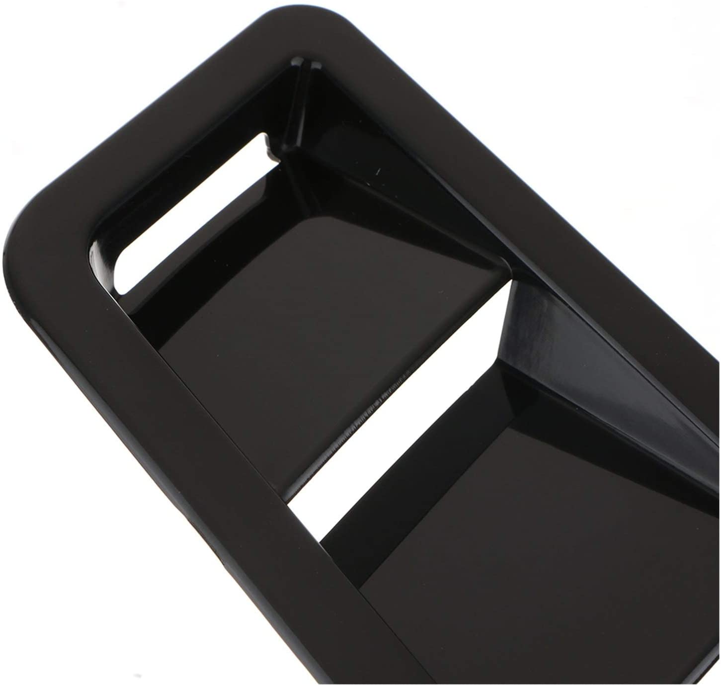 2X ABS Car Air Flow Intake Hood Scoop Vent Louver Bonnet Cover Hood Scoop