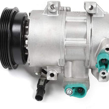 TBVECHI Air Conditioner Compressor W/Clutch Fits for 2007 2008 2009 Kia Spectra & Spectra5 2.0L 158350