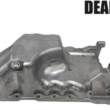 Engine Oil Pan W/Drain Plug Fits V6 3.2L 3.5L 01-03 CL / 01-02 MDX / 02-03 TL 03-04 Pilot (01 02 03 04 2001 2002 2003 2004) Oil Pans For Changing Oil