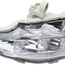 Driving Light Compatible For 2017-2018 Toyota Corolla Left Driver and Right Passenger With bulb(s) CAPA Certified