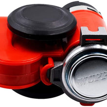 12V Car And Motorcycle Modified Super Snail Integrated Air Horn For Car Motorcycle Truck Mounting Accessories