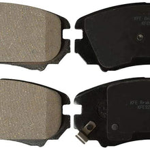 KFE KFE924-104 Ultra Quiet Advanced Premium Ceramic Brake Pad Front Set Compatible with: Hundai Elantra, Sonata, Tucson; KIA Optima, Soul, Sportage; Equino, Lacrosse, Regal