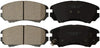 KFE KFE924-104 Ultra Quiet Advanced Premium Ceramic Brake Pad Front Set Compatible with: Hundai Elantra, Sonata, Tucson; KIA Optima, Soul, Sportage; Equino, Lacrosse, Regal