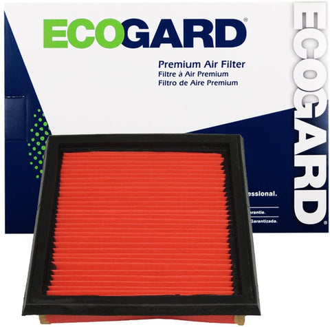 ECOGARD XA5824 Premium Engine Air Filter Fits Infiniti G37 3.7L 2008-2013, G35 3.5L 2007-2008, QX50 3.7L 2014-2017, EX35 3.5L 2008-2012, G25 2.5L 2011-2012, Q60 3.7L 2014-2015, Q40 3.7L 2015