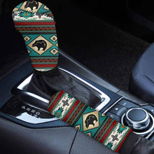 Buybai Sunflower Auto Protective Interior Accessiores Brake Shell Gear Head Cover Car Handbrake Gear Shift Knob Cover 2 pcs Fit Most Cars Sedan SUV Van Truck