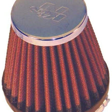 K&N Universal Clamp-On Air Filter: High Performance, Premium, Replacement Engine Filter: Flange Diameter: 1.5625 In, Filter Height: 3 In, Flange Length: 0.625 In, Shape: Round Tapered, RC-2310