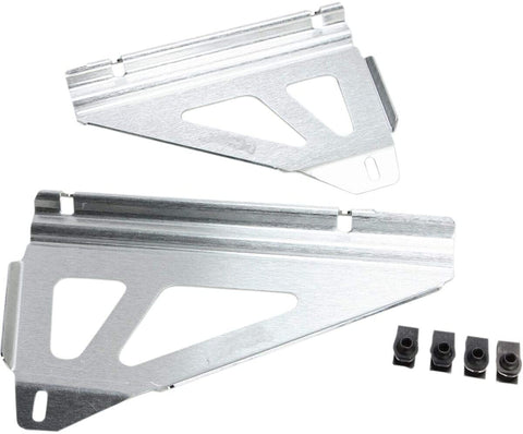 Devol Radiator Race Braces for 17-18 Kawasaki KX250F