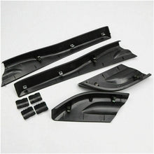 AP68-4Pcs Roof Rails Rack End Cover Shell for Hyundai Tucson 2004-2008 Suitable for car (Color : Black)