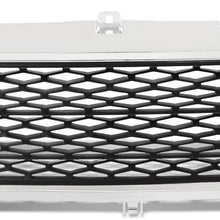 DNA Motoring GRF-063-CH-SL Front Bumper Grille Guard, 1 Pack