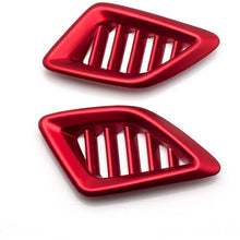 Xotic Tech 5pcs Sporty Red Pre-Cut Front Hood Grille Grill Molding Trim Waterproof Protector Sticker for Honda Accord 2018 2019 Sedan