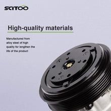 SCITOO A/C Compressor Pump Compatible with CO 101220C for 1990-1995 for Ford F-150 F-250 F-350 F-53 4.9L 7.5L