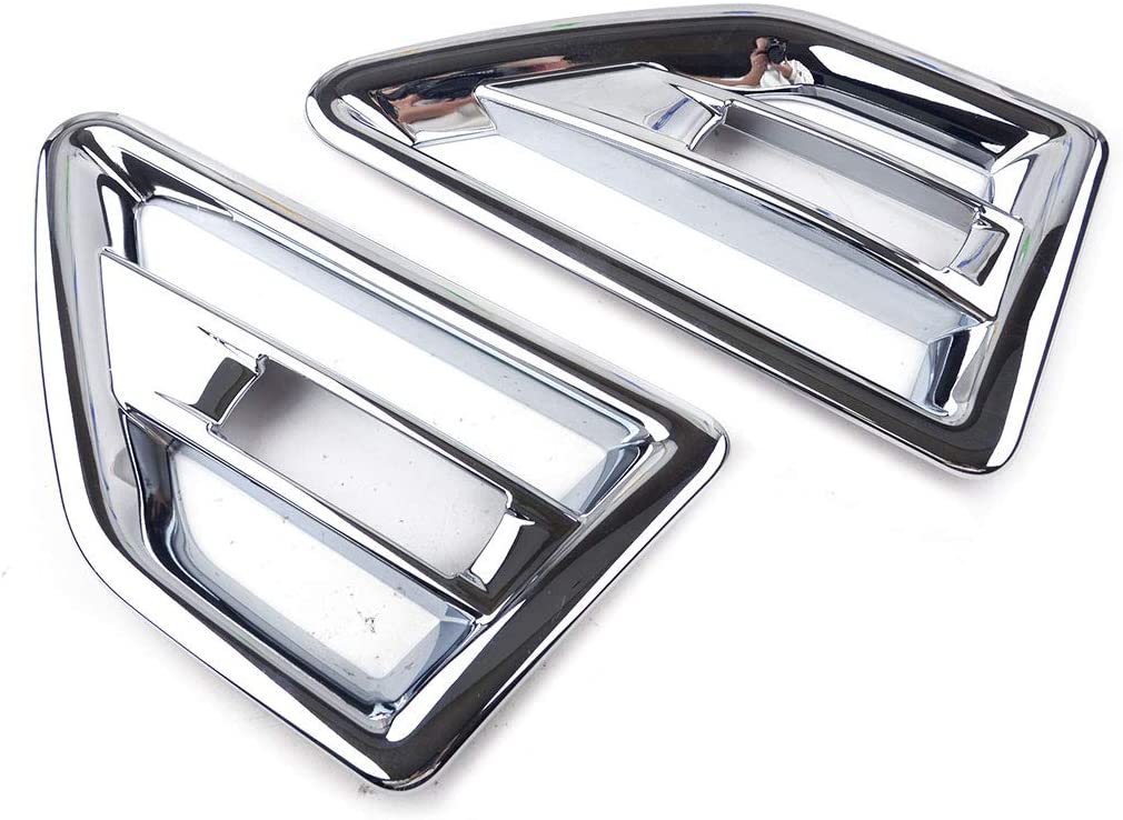 LETAOSK 2pcs ABS Side Air Intake Vent Cover Trim Fit for Land Rover Freelander 2 LR2 2008-2015