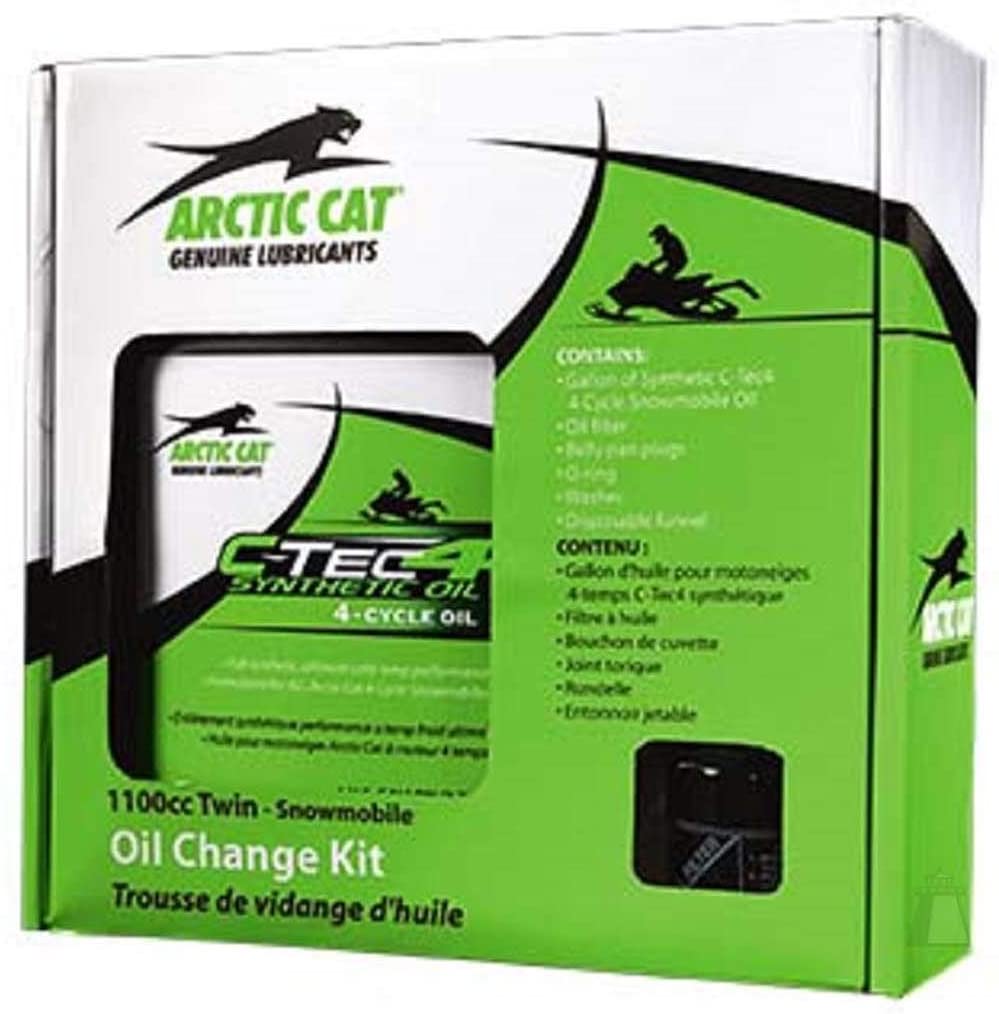 Arctic Cat 4 Stroke 1100cc Snowmobile Oil Change Kit OEM 6639-528